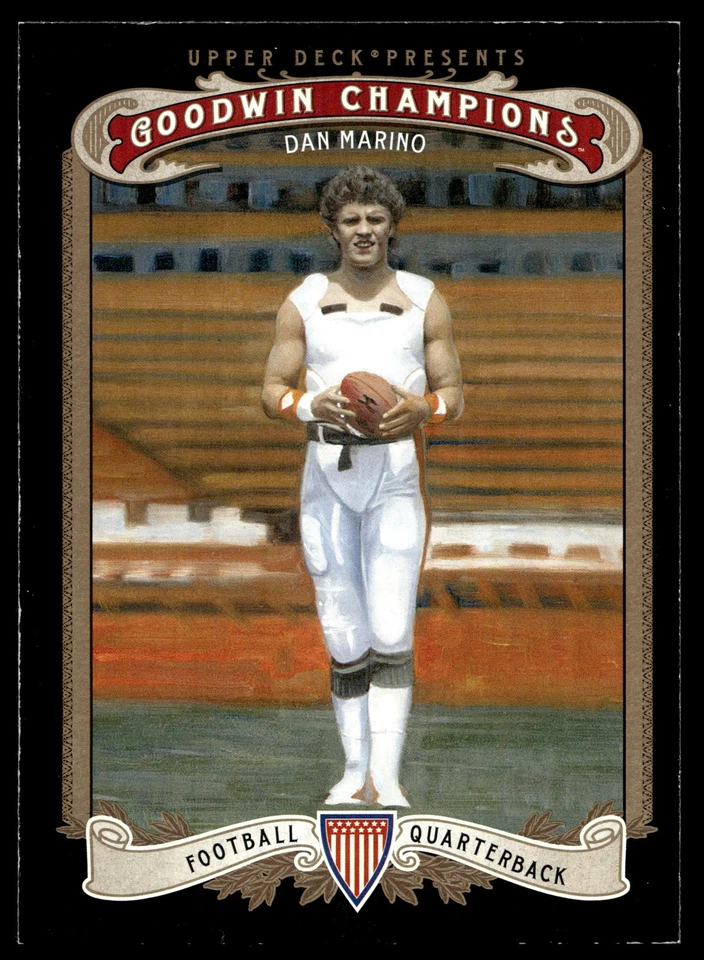 2012 Upper Deck Goodwin Champions Dan Marino #19 Miami Dolphins - Image 1 of 2