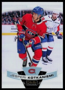 2019-20 O-Pee-Chee Platinum Rainbow Jesperi Kotkaniemi Montreal Canadiens #72
