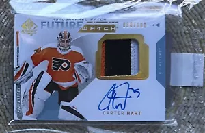 2018 SP AUTENTICO OROLOGIO FUTURO AUTO PATCH /100 CARTER HART RC 3 COLORI RPA - Foto 1 di 2