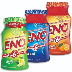 Eno Indigestion, Flatulence and Nausea Relief, Regular Lemon Orange Flavour 100g - Picture 1 of 7