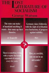 THE LOST LITERATURE of SOCIALISM Watson, Karl Marx, Adolf Hitler, George Orwell - Picture 1 of 1