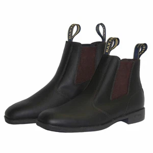 riding boots BAXTER leather dress boot office work going out footwear +FREE pens - Picture 1 of 1