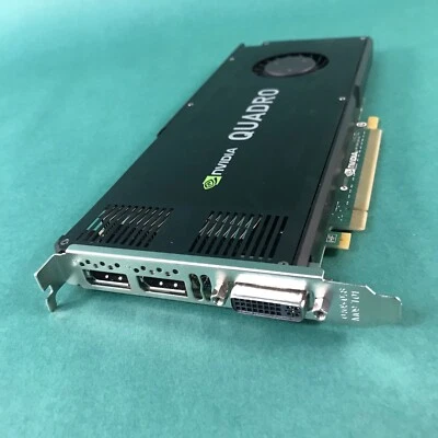 Nvidia Quadro K4000 3GB GDDR5 PCIe 2.0 x16 Video Graphics Card  - Image 1 of 4