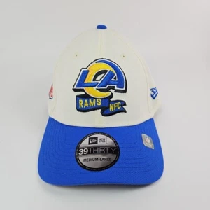Los Angeles Rams New Era 39THIRTY 2022 Sideline Hat Flex Fit Medium Large - Picture 1 of 5
