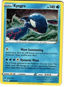 Kyogre 36 /159Pokemon SWSH: Crown Zenith - Picture 1 of 3