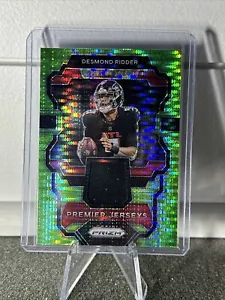 2023 Prizm DESMOND RIDDER #PJ-DR NEON VERDE PULSAR CAMISETAS PREMIER - Falcons - Imagen 1 de 1
