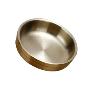 304 Stainless Steel Saucer Round Condiments Bowl Kitchen Seasoning Cup - Picture 1 of 12