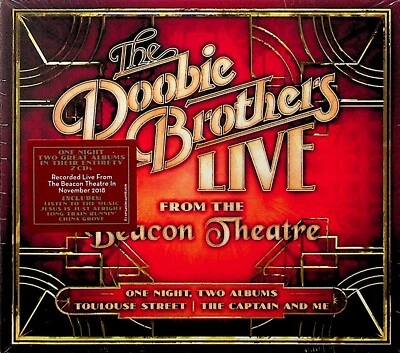 The Doobie Brothers -Live From The Beacon Theatre 2-CD -NEW Toulouse Street