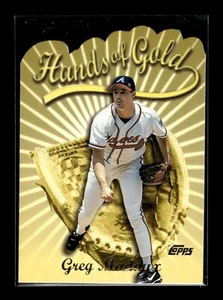 2000 Topps Hands of Gold #HG7 Greg Maddux (NM)(BAS) - Bild 1 von 2