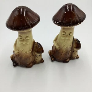 Vintage 50er Jahre Keramik Pilz Salz & Pfeffer Mid Century Made in Japan - Bild 1 von 7