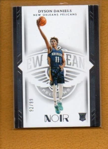 Dyson Daniels 2022-23 Panini Noir Basketball Rookie Icon Edition RC #181 /99 - Picture 1 of 2