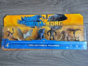 Godzilla vs Kong Collectable Mini Figures 6 Pack 2" tall NEW SEALED - Foto 1 di 4