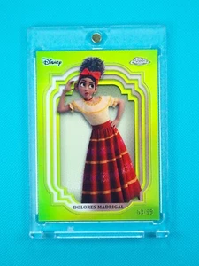 Topps Disney Chrome 2024 #187 Dolores Mangal /99 Green Refractor - Picture 1 of 2