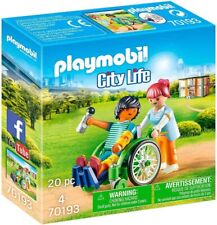 Купить PLAYMOBIL City Life 70193 Patient im Rollstuhl, Ab 4 Jahren