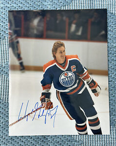 Wayne Gretzky Signed Auto 8x10 Color Photo Picture