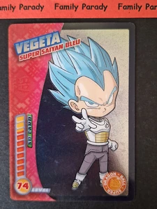 Vegeta Super Saiyan Blue #156 Card Panini Dragon Ball Super 2019 French - Picture 1 of 2