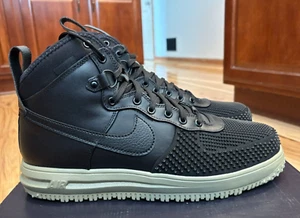 Nike Lunar Force 1 Duckboot Black Neutral Olive DZ5320 001 Men's Size 11 - Picture 1 of 10