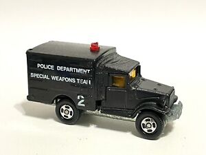 RARE 💫Tomy Tomica Pocket Cars Special Weapons Police Van 1976