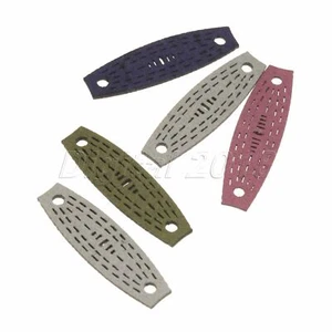 5/10/20PCS Replacement Microfiber Leather Powerful Catapult Slingshot Pouches - Picture 1 of 9