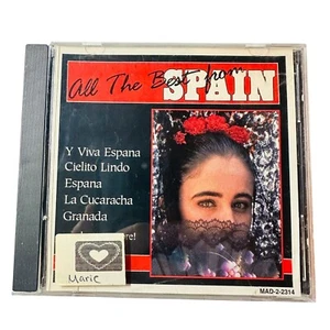 All The Best From Spain Spanish Music CD Collection 16 Traditional Songs - Picture 1 of 2
