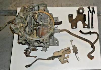 Chevrolet Corvette L48 1977 V-8 Rochester Quadrajet carburador de 4 barriles 1705203 Foto 1 de 4