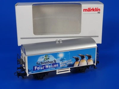 MARKLIN H0 - 4415 - Refrigerator Beer Car: Schönbuch Polar Weizen / BOX - LN - Image 1 of 4