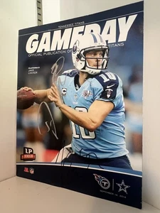 Dallas Cowboys Jason Witten & Demarcus Ware Signed Program Autographs NFL 2014 - Picture 1 of 17