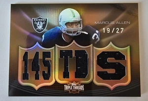 Marcus Allen /27 Jersey Relic 2010 Topps Triple Threads - Picture 1 of 2