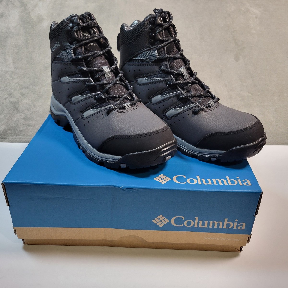 Columbia ブラック ハイカットシューズ Columbia ブラック ハイカットシューズ