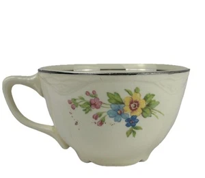 Vintage Homer Laughlin Virginia Rose Tea Coffee Cup 4.5” - Picture 1 of 8