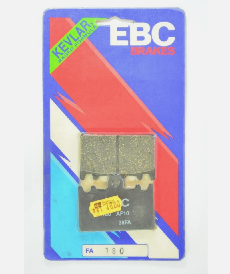 Juego de pastillas de freno EBC BRAKES para 91-02 Kawasaki ZXR400L y 1996 Suzuki RGV250 FA180 Foto 1 de 1