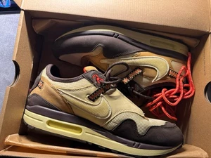 Nike Air Max 1 Travis Scott Baroque Brown US10 UK9 EUR44 Double Laces + Packs - Bild 1 von 12