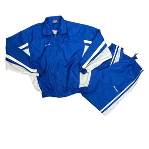 Kelme Futbol Soccer Professional Track Suit Blue Jacket & Pants Size M - Picture 1 of 7