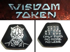Star Wars Galaxy's Edge Wisdom Stone Fiken Darth Maul SOLO DOS. NO MÁS, NO MENOS - Imagen 1 de 1