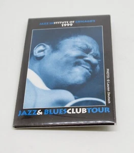 Jazz Institute of Chicago 1999 Jazz & Blues Club Tour Pinback - Picture 1 of 5