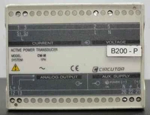 CIRCUTOR CW-M ACTIVE POWER TRANSDUCER - Picture 1 of 5