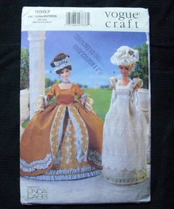 Vogue Craft 9867 Linda Carr Fashion Doll Historical Clothes 11 1/2" - Picture 1 of 2