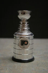 LABATTS BLUE NHL PHILADELPHIA FLYERS MINI STANLEY CUP 4.25" TALL REPLICA TROPHY - Picture 1 of 7