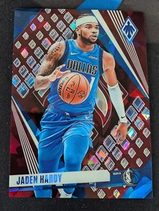 2023-24 Panini Phoenix - #14 Jaden Hardy Maroon Cracked Ice Prizm /275 - Picture 1 of 2