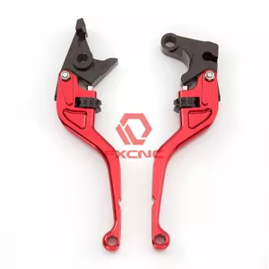 CNC Thumb Wheel Rollera Clutch Brake Levers Set For K1600 GT/GTL 2011-2016 Red - Bild 1 von 12