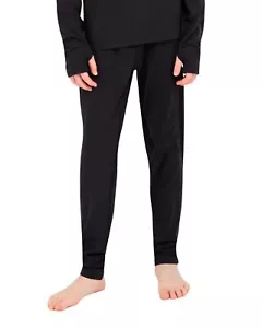 Terramar Thermolator 2.0 Kid's Pant Baselayer, Black, Small - Picture 1 of 1