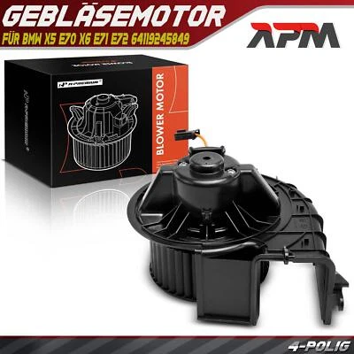 Gebläsemotor Innenraumgebläse 252W für BMW X5 E70 X6 E71 E72 xDrive 2006-2014 - Bild 1 von 4