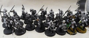 Miniaturas de mesa 26 Gondor Minas Tirith Krieger plástico HdR LotR - Imagen 1 de 4