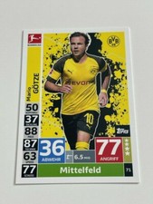 Topps Match Attax Bundesliga 2018/19 Borussia Dortmund BVB 71 Mario Götze