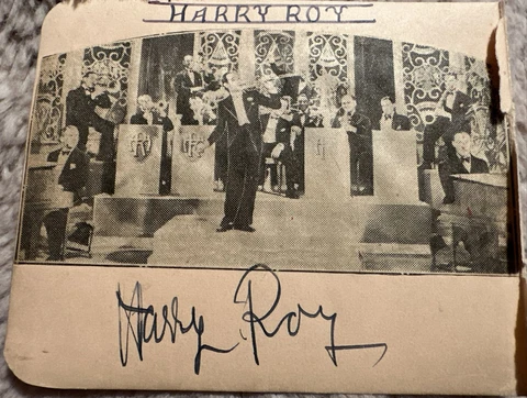 HARRY  ROY     -  BIG  BAND  LEADER    +   BAND  MEMBERS    -   AUTOGRAPHS Cover