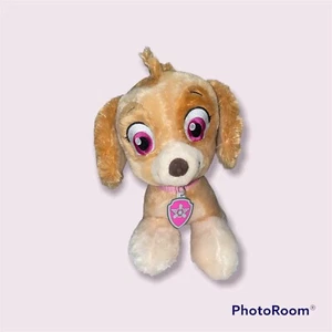 Build A Bear Paw Patrol 12" Skye Plush Talking BAB Stuffed Animal Toy Dog Puppy - Picture 1 of 6