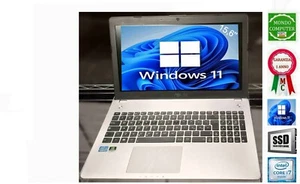 ASUS N56V8 LAPTOP NOTEBOOK CPU INTEL CORE i7 3630QM WINDOWS 11 PRO - Picture 1 of 1