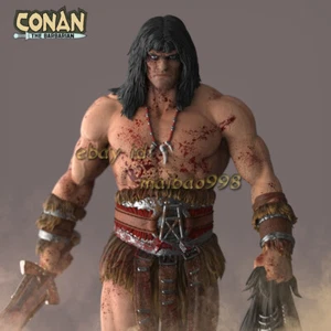 Kit de garaje con impresión 3D CONAN BARBARIAN 1/8 kit de modelo de figura sin pintar sin montar - Imagen 1 de 7