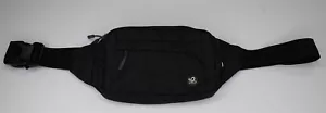 Waterfly Waist Bag Water resistant Black Adjustable Fanny Pack - Picture 1 of 4