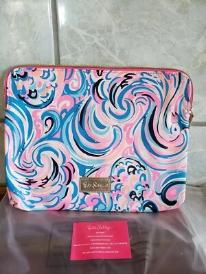 Lilly Pulitzer - Catch All Pouch - Raz Berry Flamingoals - Nuevo en Paquete  Foto 1 de 4